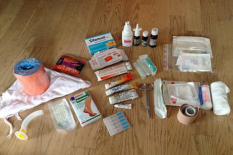 Überblick über eine typische Bergapotheke Überblick über eine typische Bergapotheke