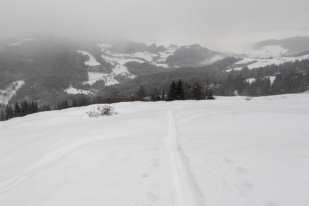 Gleiche Stelle aber Blick ins Tal