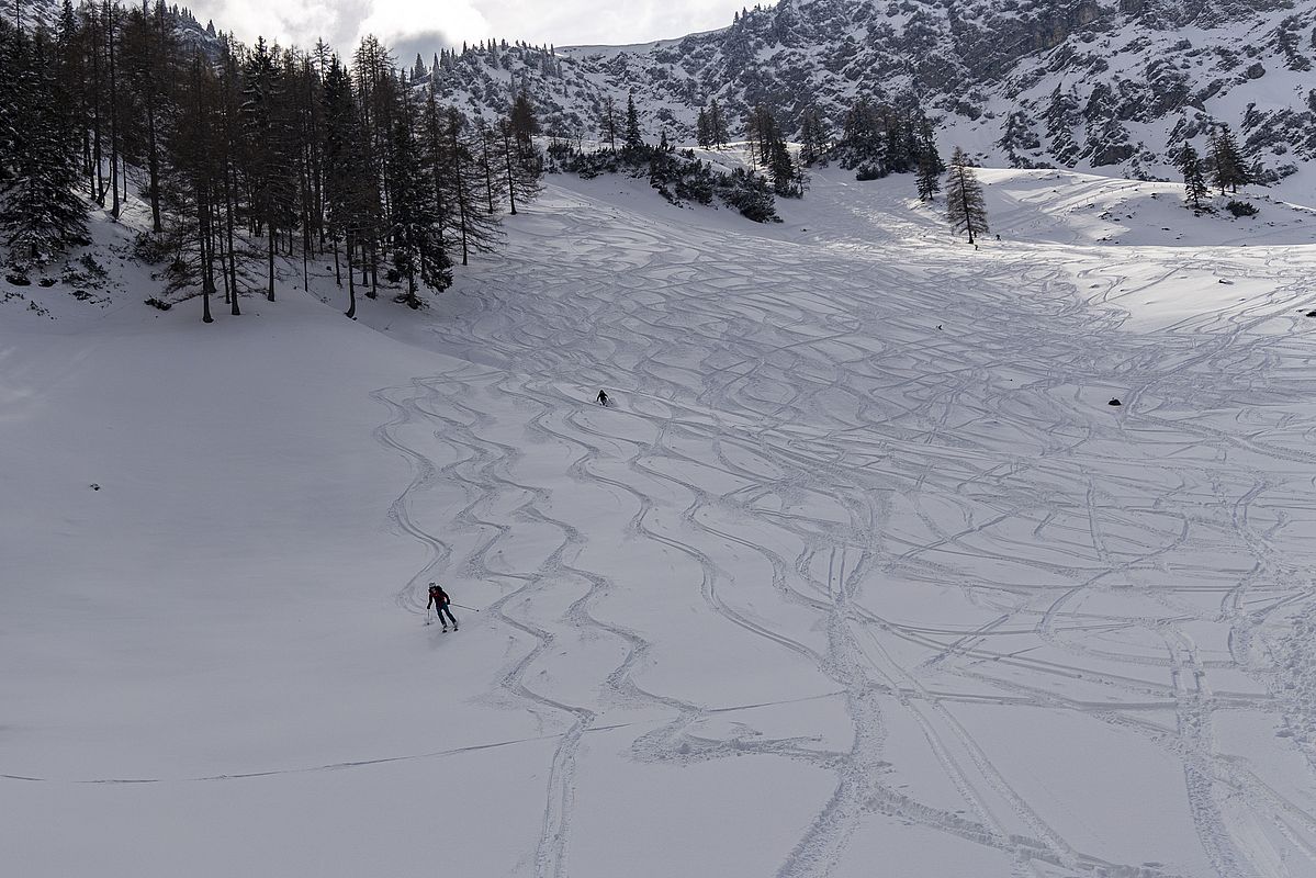 Allerdings am Nachmittag natürlich alles schon sehr verspurt