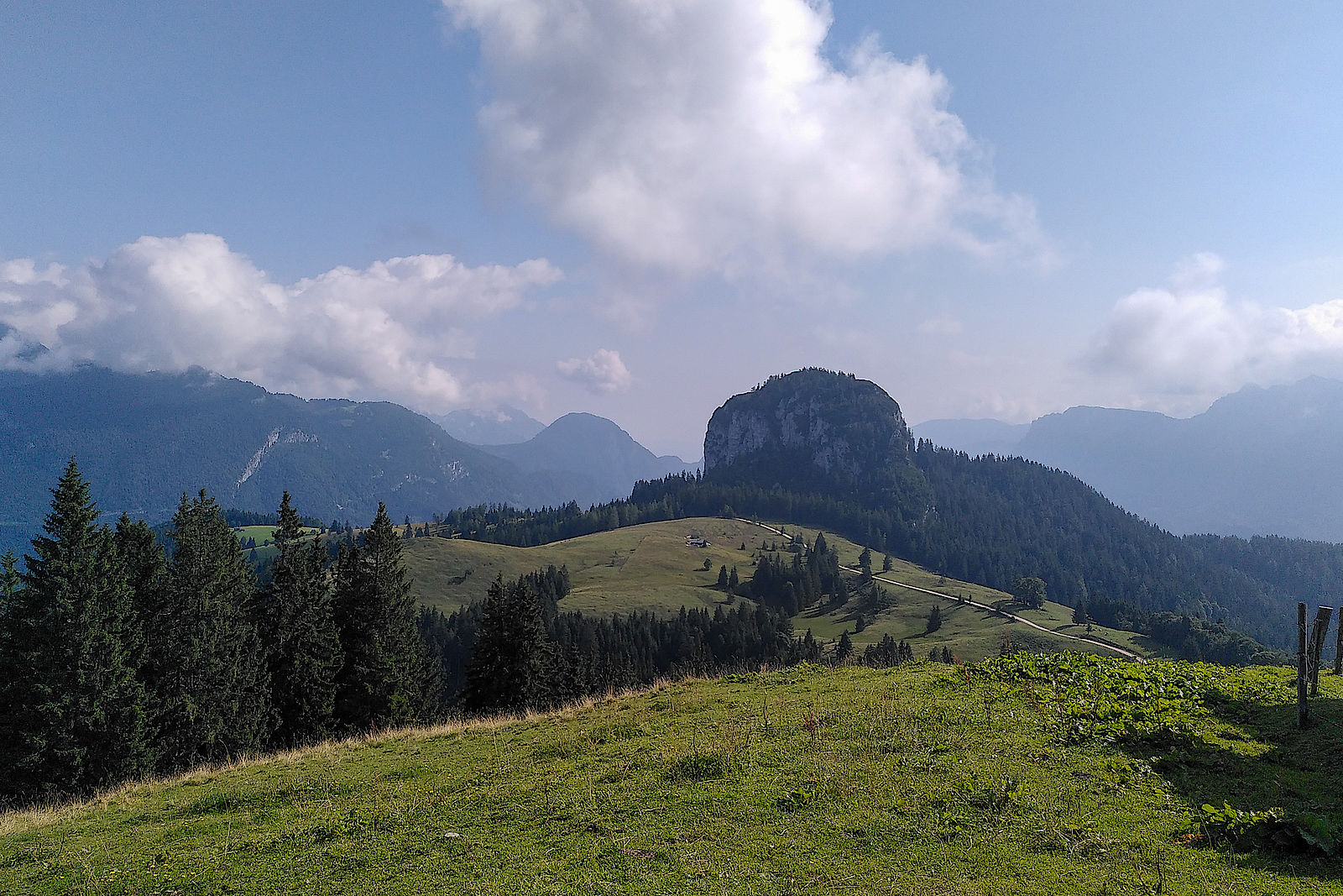 Blick zum Dietrichshorn von der Loferer Alm