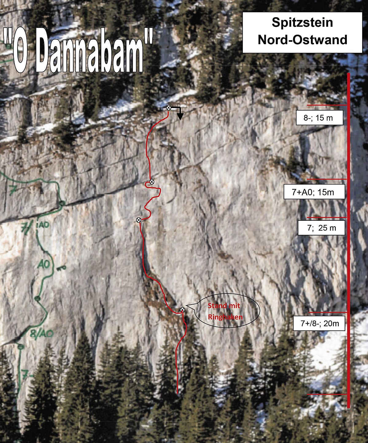 Spitzsteinwand - O Dannabam