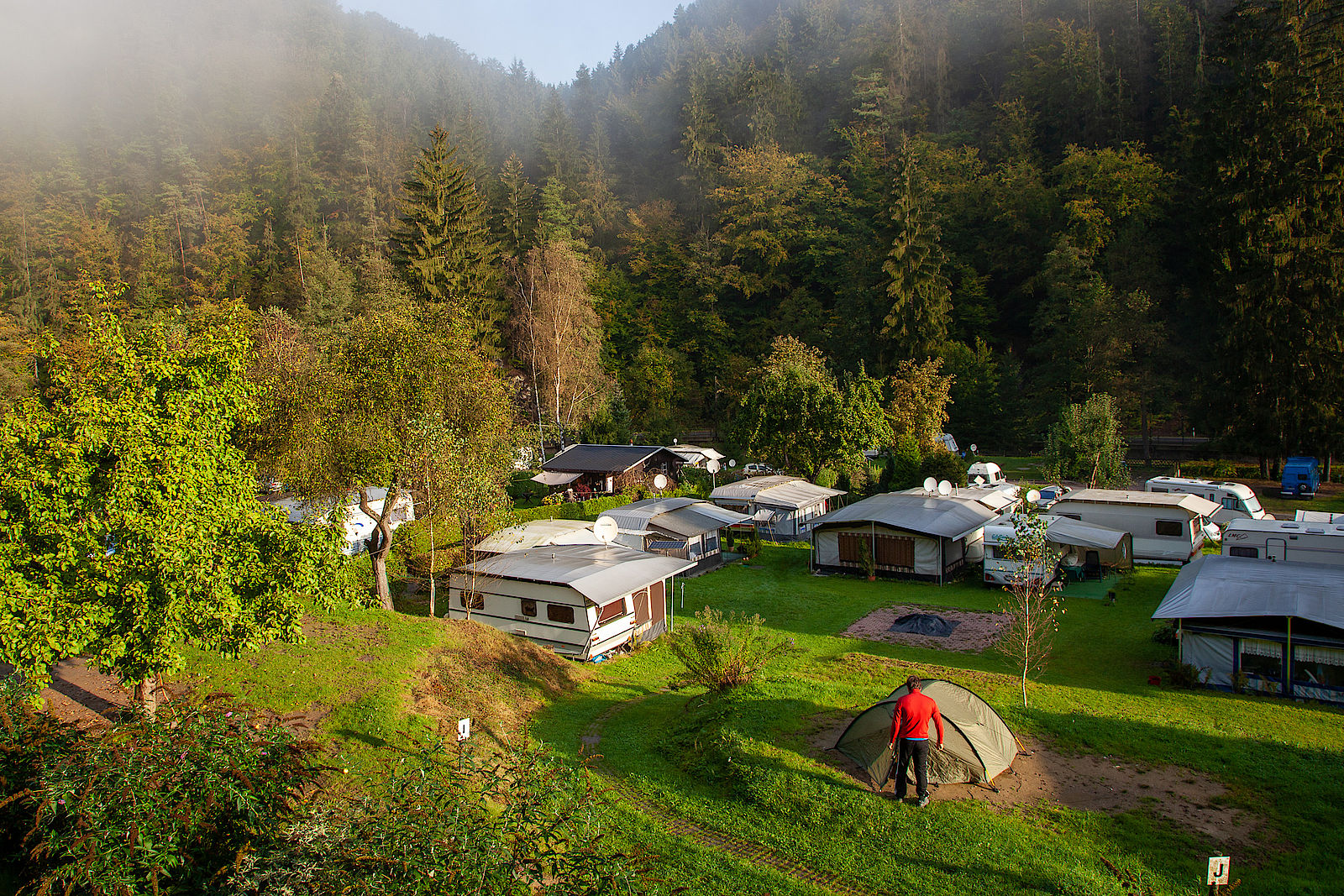 Der Campingplatz im Kirschnitztal Der Campingplatz im Kirschnitztal