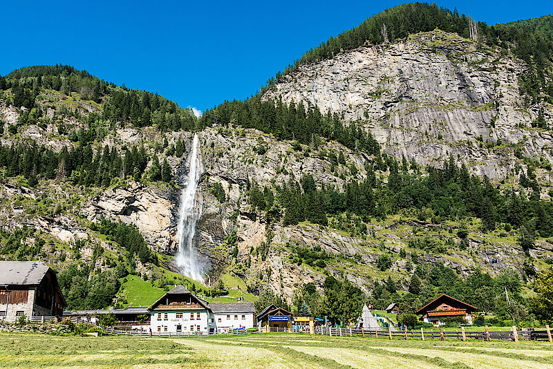 Aufgrund der vielen Wasserfälle spricht man beim Maltatal auch vom "Tal der stürzenden Wasser".