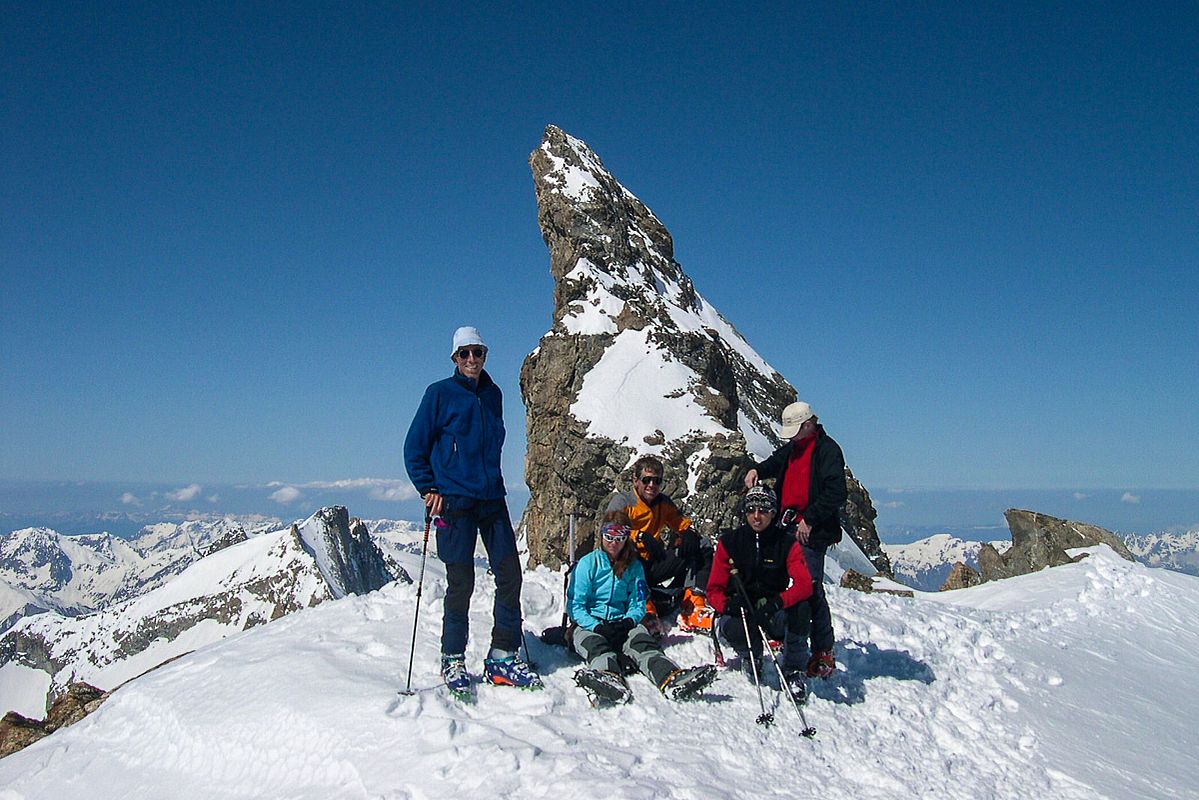 Die Besteigung der Meije Orientale ist eines der Highlights dieser Skidurchquerung 