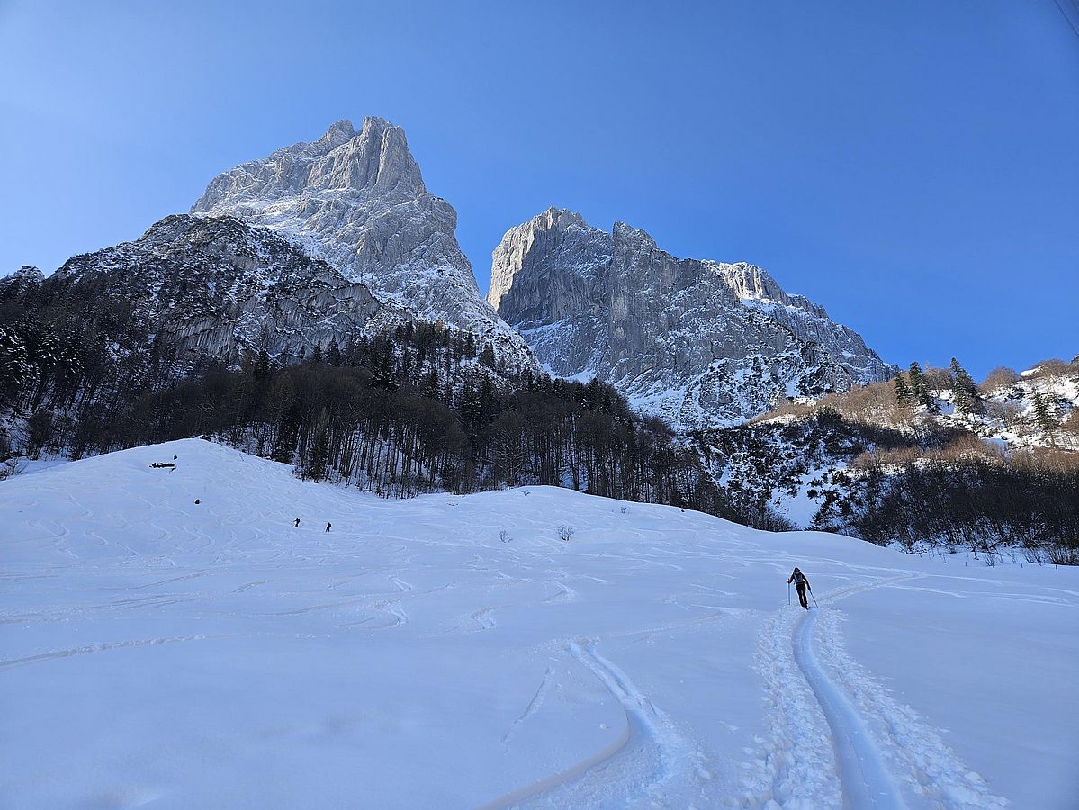Kurz oberhalb der Griesneralm