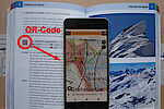 QR-Code im Skitourenführer mit Link auf Skitourenguru