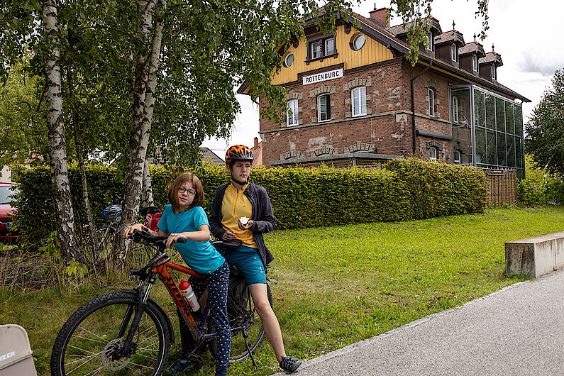 Erste Zwischenstation Rottenburg an der Laaber