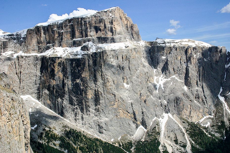 Kletterrouten in der Sellagruppe und am Langkofel