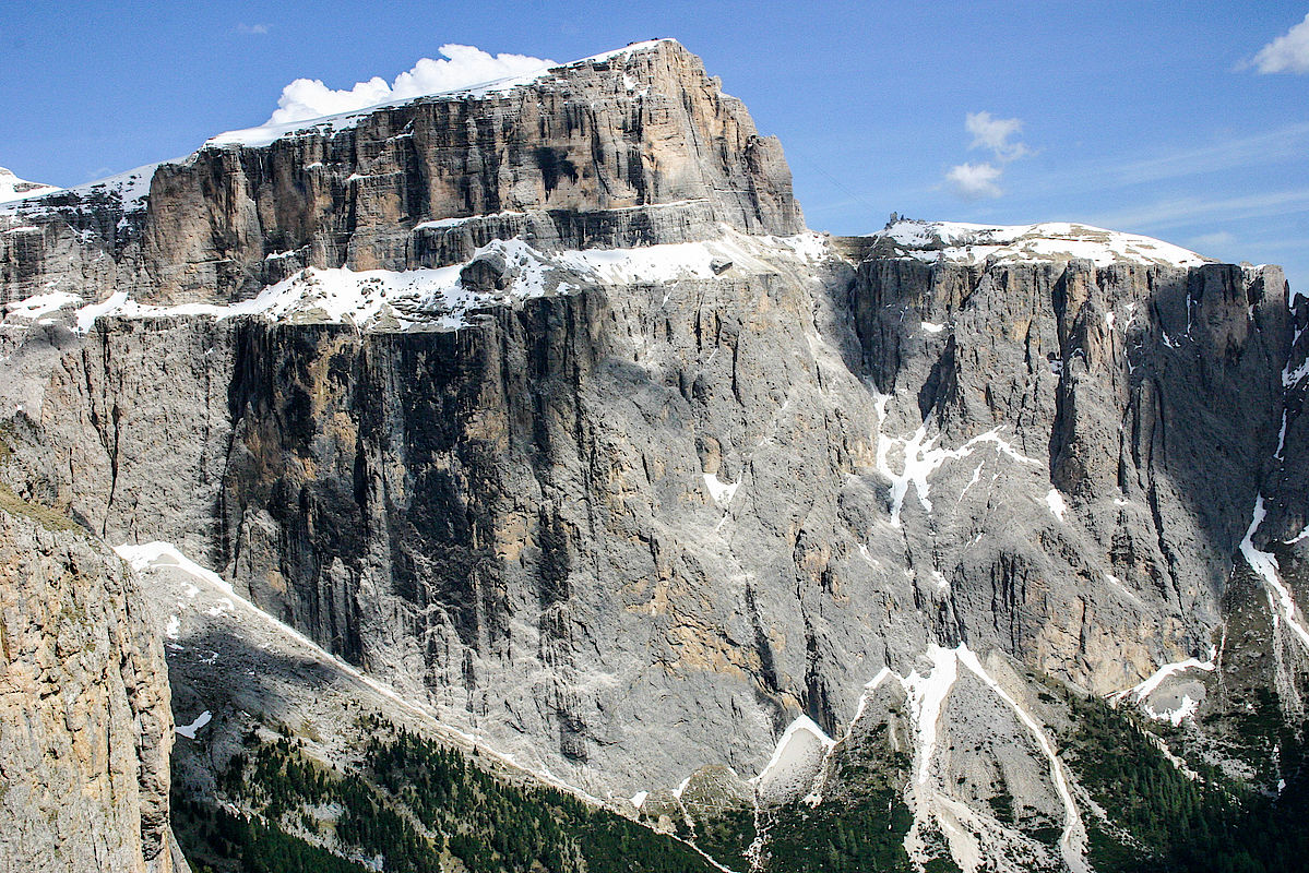 Kletterrouten in der Sellagruppe und am Langkofel