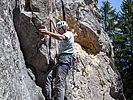 Griffiger Voralpenkalk an der Löchelwand