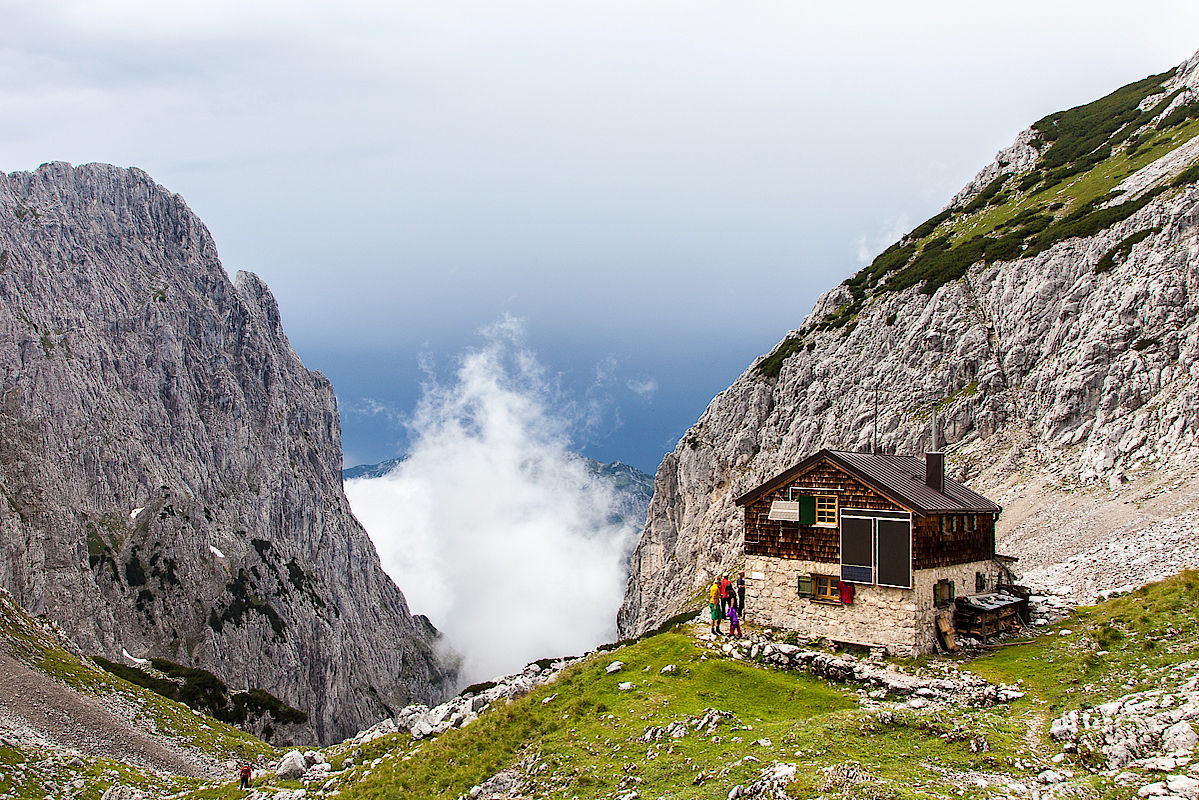 Fritz-Pflaumhütte im Wilden Kaiser