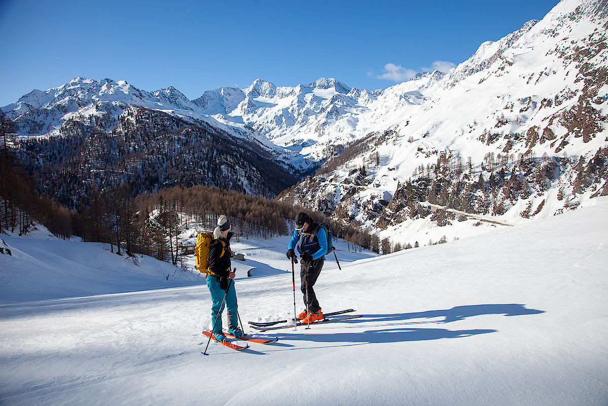 Herrliche Skitourenlandschaft im hinteren Passeiertal