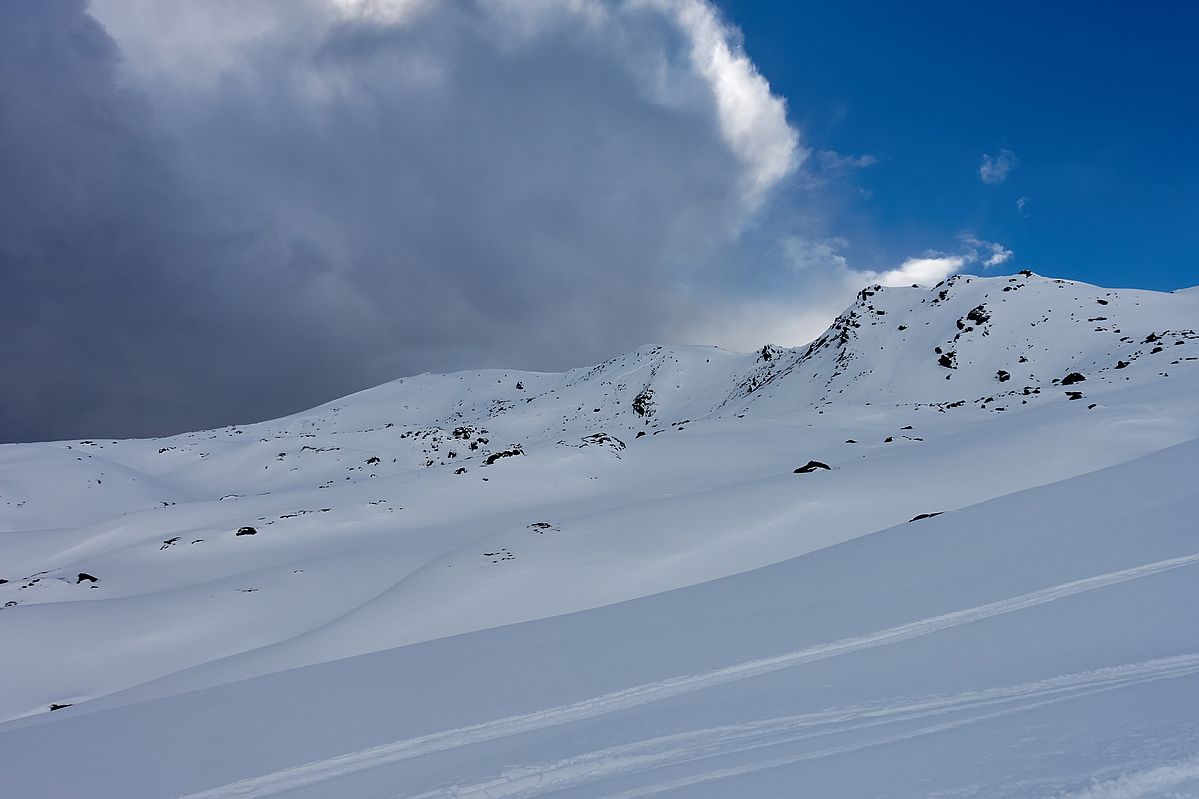 Blick zurück zum Baumgartgeier