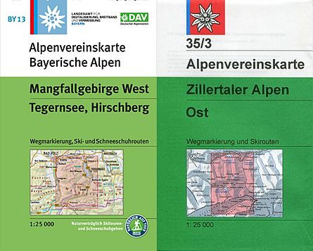 Alpenvereinskarten