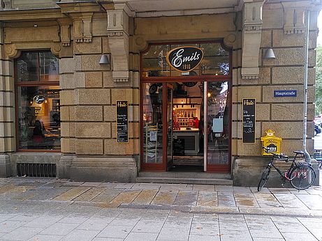 In Dresden finden wir ein tolles Cafe