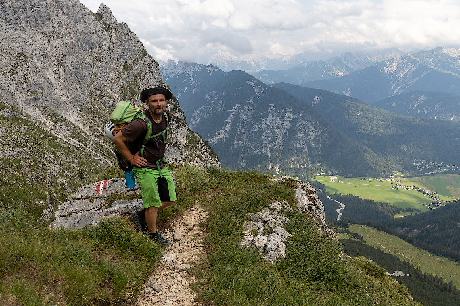 Aufstieg über den Söllerpass