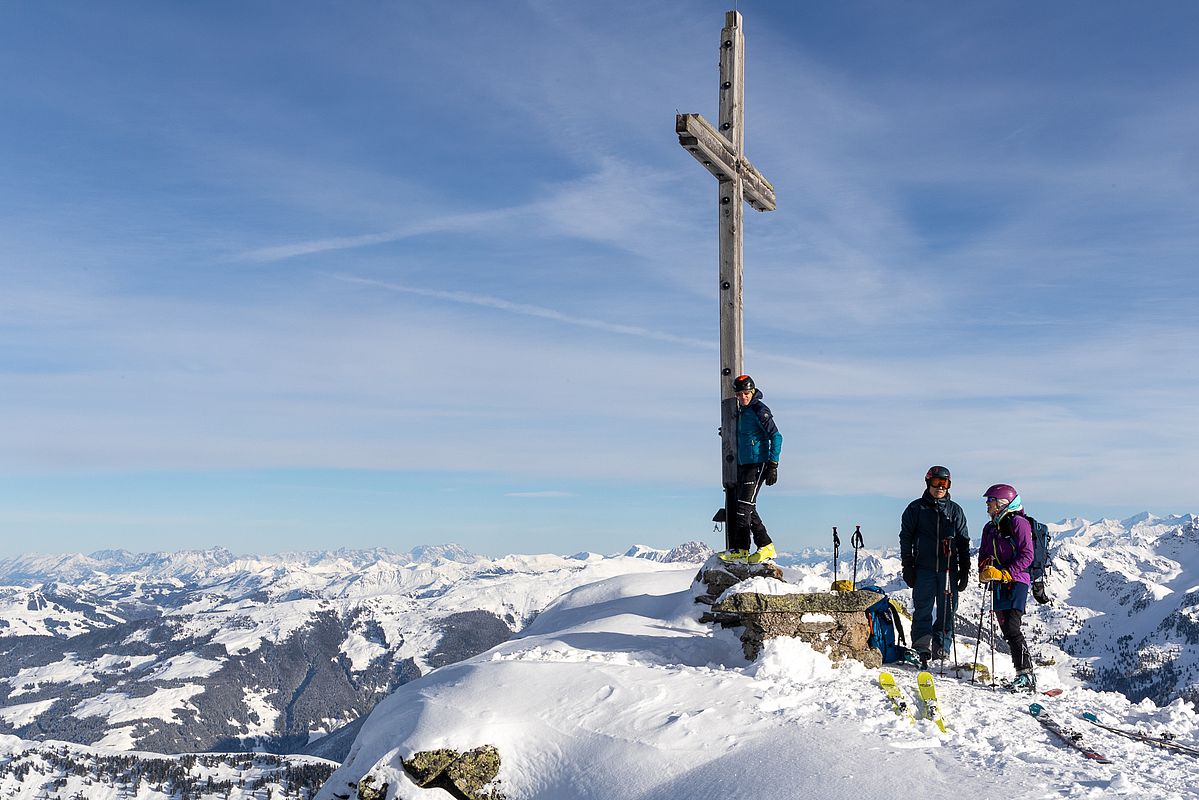 Super Wetter am Gipfel des Großen Beil