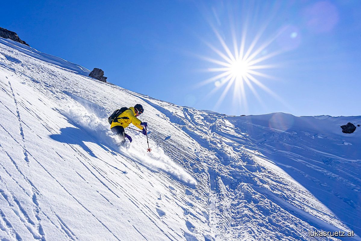 Die ersten Skitouren in den nördlichen Stubaier Alpen
