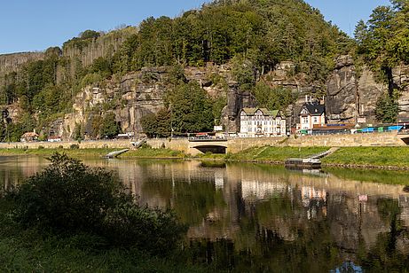 Blick auf Hrensko