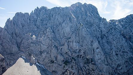 Die Ostwand der Gamshalt Die Ostwand der Gamshalt
