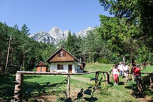 Postkarten-Idylle in den Südlichen Karnischen Alpen.