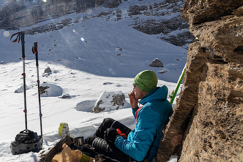 Mittagspause im Schneetal