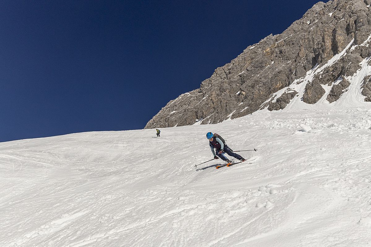 Weiter nach unten wurde es dann inhomogener und wir waren auch schon etwas zu spät dran.