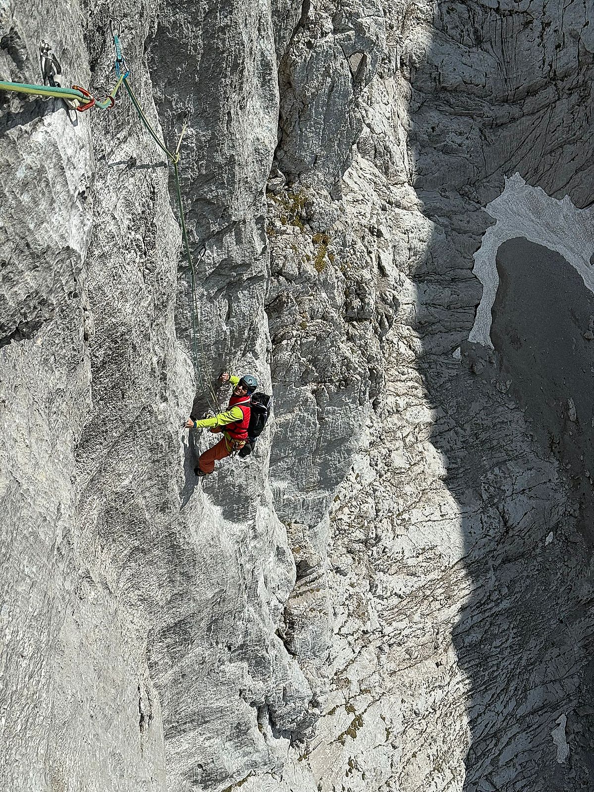 Predigtstuhl-Westwand, Kletterroute "Gral"