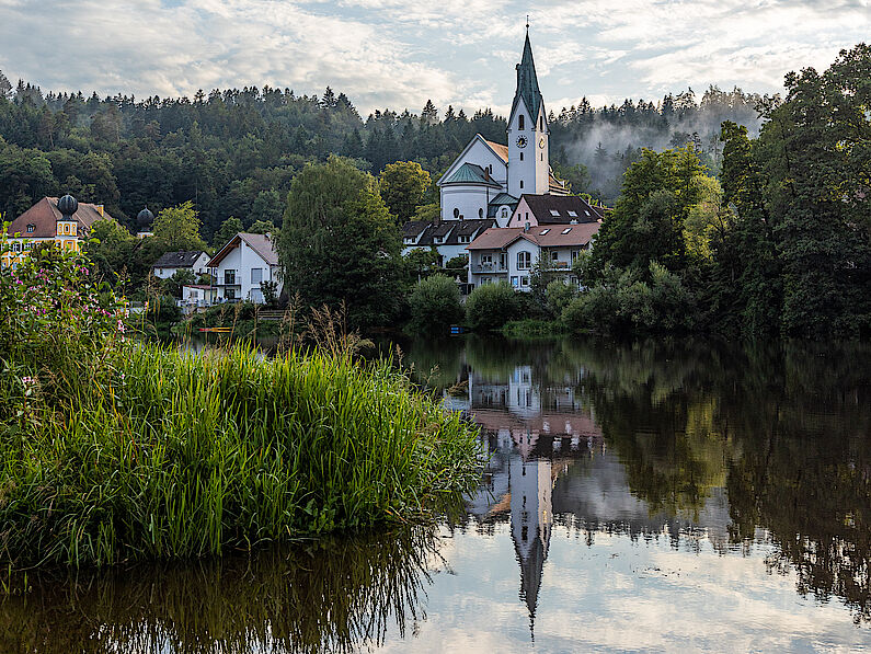 Malerischer Schlafplatz in Ramspau am Regen