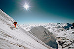 Skiabfahrt vom Lhotse