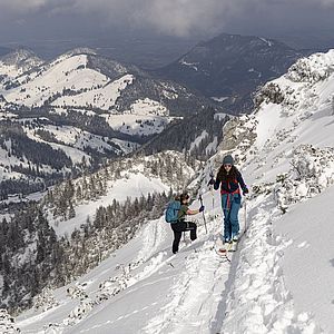 Die letzten Meter zum Grat
