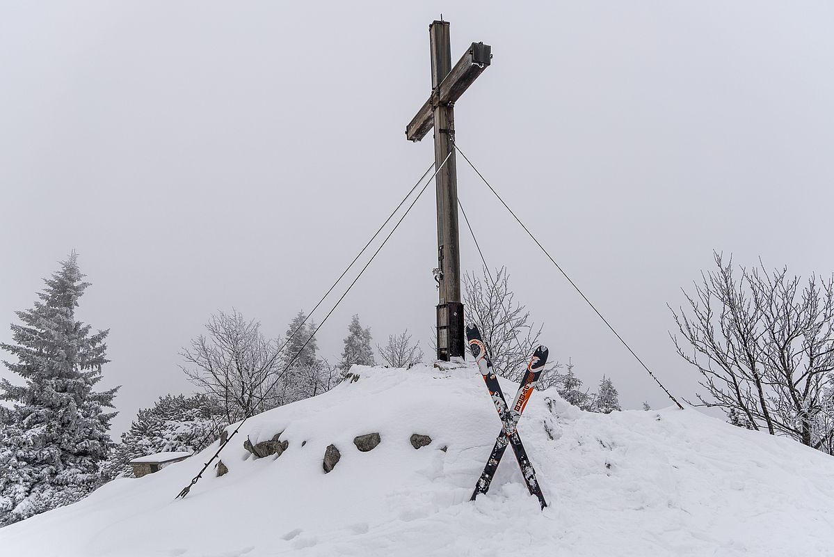Endstation für heute - Rossleitenkreuz