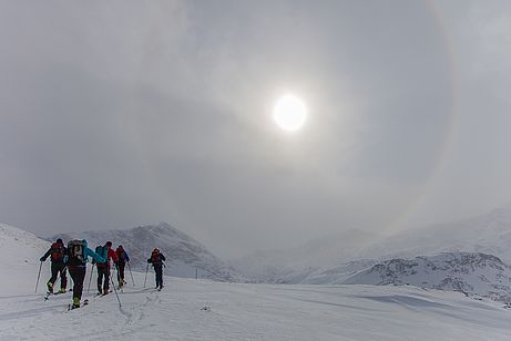Skitouren am Hochkönig im Februar 2012 bei - 20 Grad und starkem Wind boten gefühlte Temperaturen von rund -35 Grad. Skitouren am Hochkönig im Februar 2012 bei - 20 Grad und starkem Wind boten gefühlte Temperaturen von rund -35 Grad.