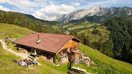 Blick vom Brentenjoch zum Scheffauer Blick vom Brentenjoch zum Scheffauer