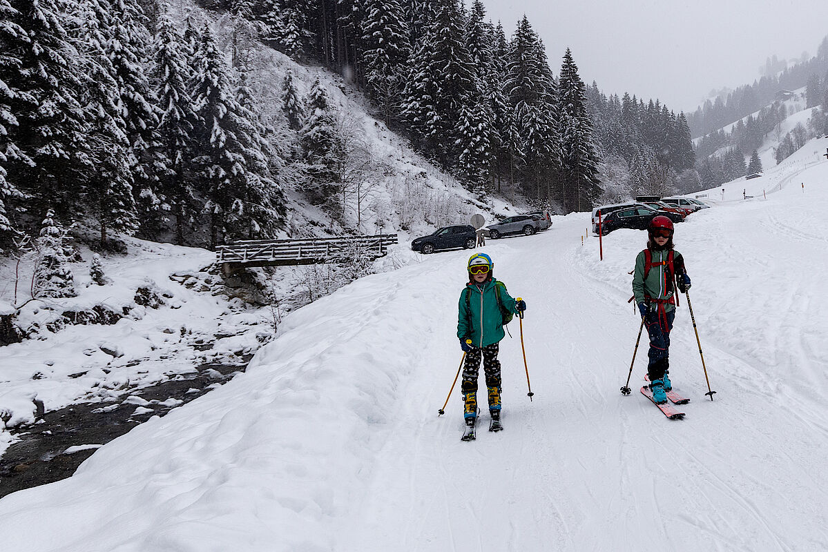 Start im Luegergraben