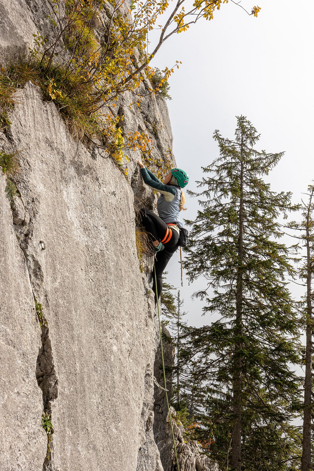 Vroni klettert Bayrisch Velebit (6-)