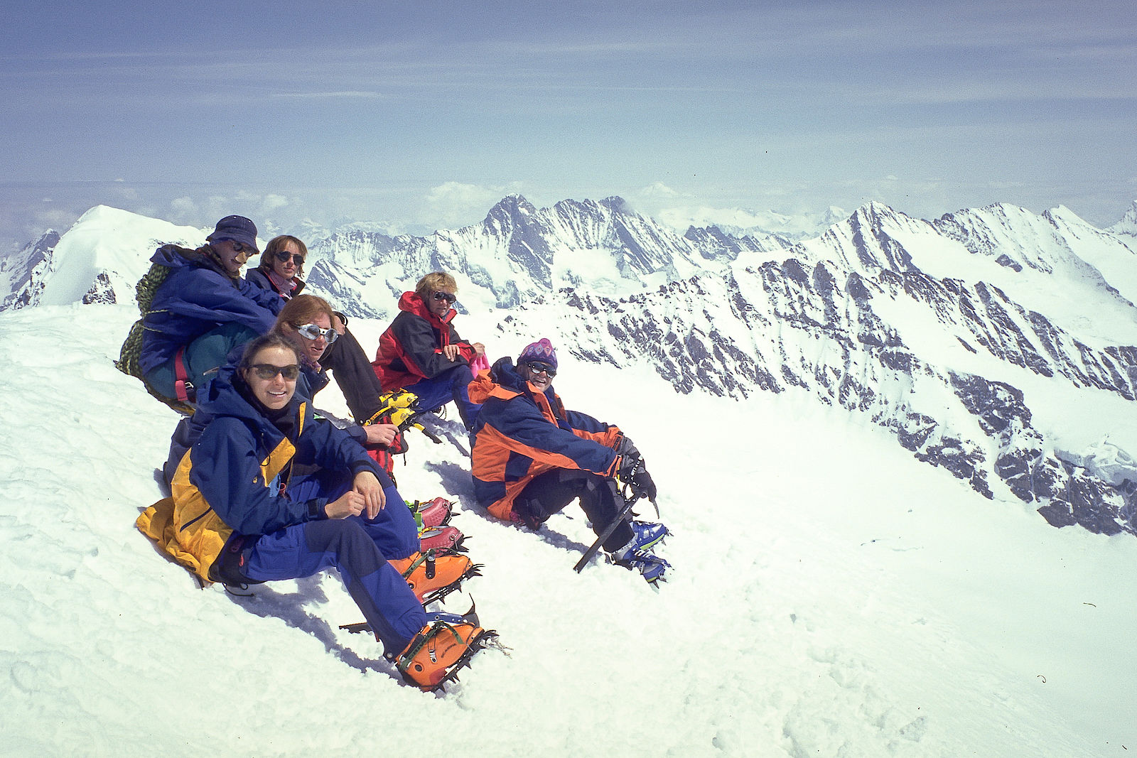 Die Wahnsinnsaussicht von der Jungfrau entschädigt für viel Schnauferei