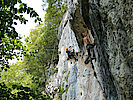 Stefan sucht noch nach der Lösung für "Via dei Santi" 7b