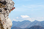 Aussichtsreiche Kletterei am Brauneck