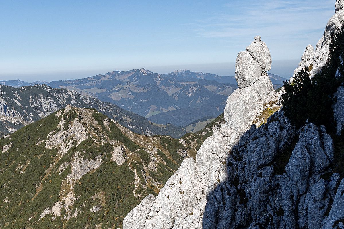 Noch ein Türmchen bei Blick zur Kampenwand