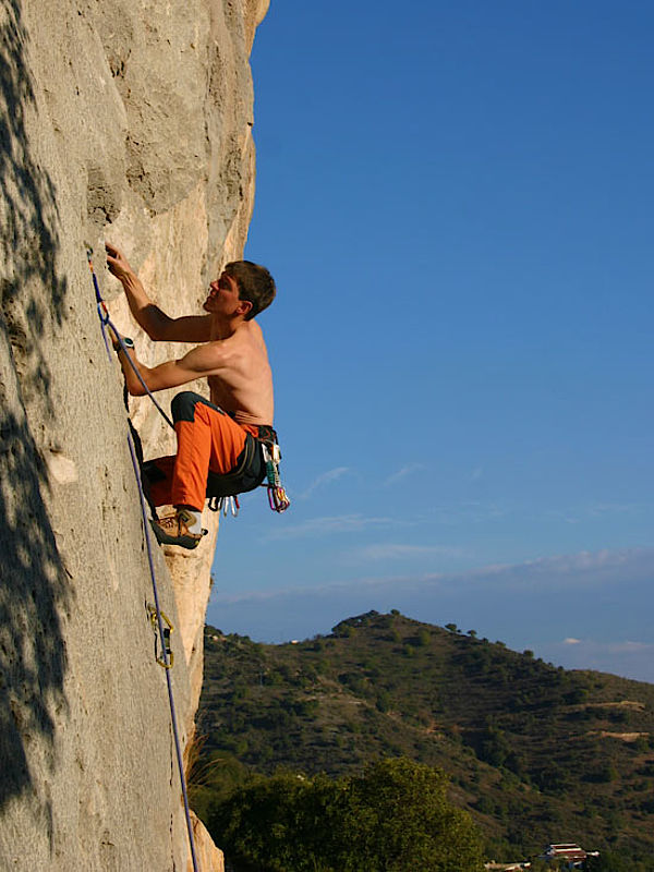 Wintersonne in El Chorro