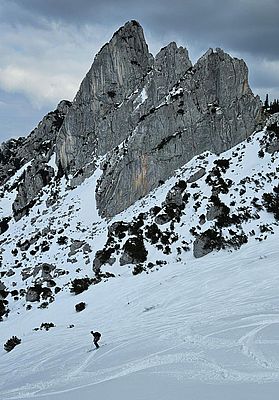Abfahrt Großtiefental