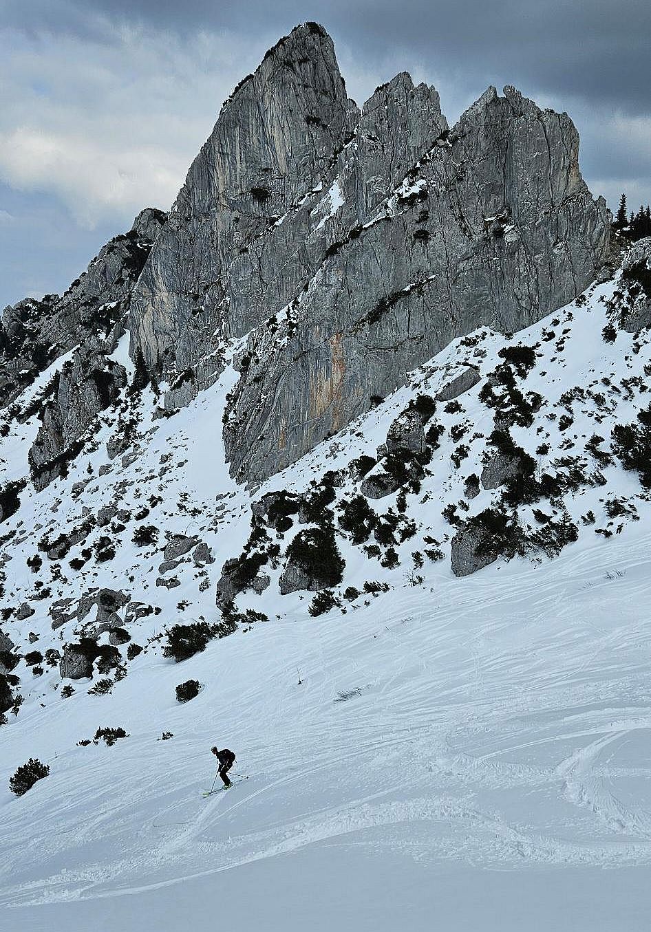 Abfahrt Großtiefental