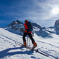 Skitour zum Dachstein vom Gosausee