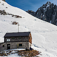 Skitour Schönwetterfensterl im Griesnerkar