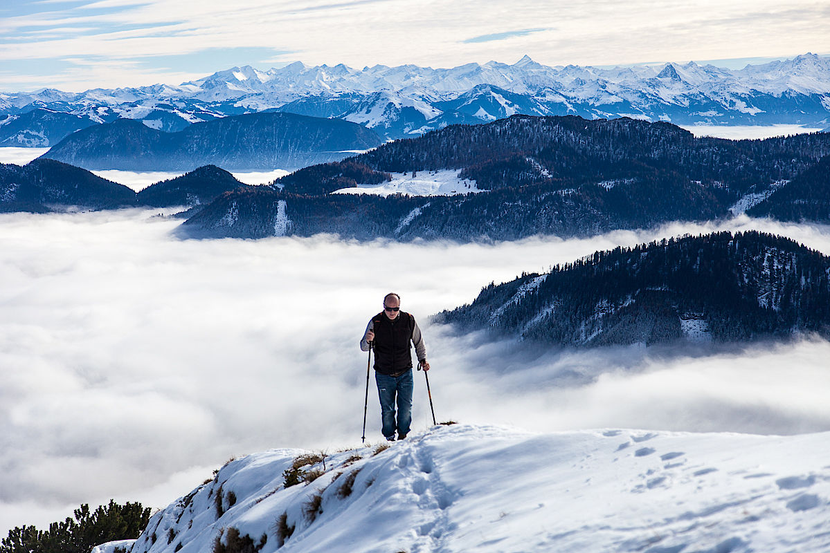 Aussichtsreiche Gratwanderung am Schönfeldjoch