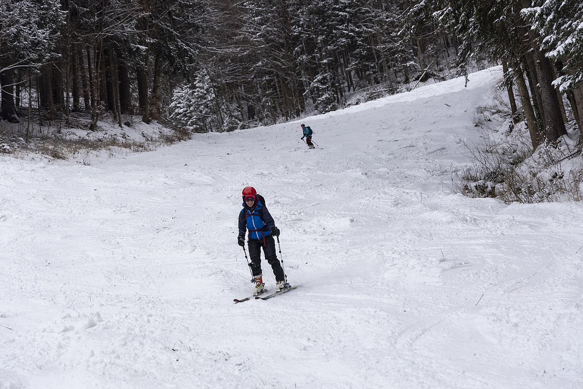 Sogar der letzte Hang sah schon oft deutlich schlechter aus.
