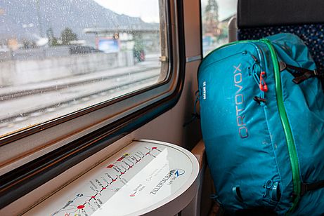 Entspannt und staufrei mit der Zillertalbahn nach Mayrhofen Entspannt und staufrei mit der Zillertalbahn nach Mayrhofen