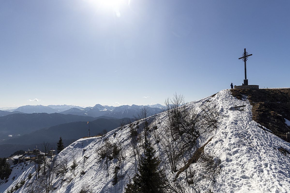 Bestes Wetter am Gipfel