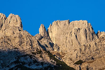 Die Törlwand von Süden Die Törlwand von Süden